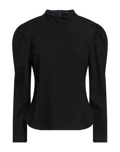 Woman Top Black Size 10 Viscose, Polyamide, Elastane