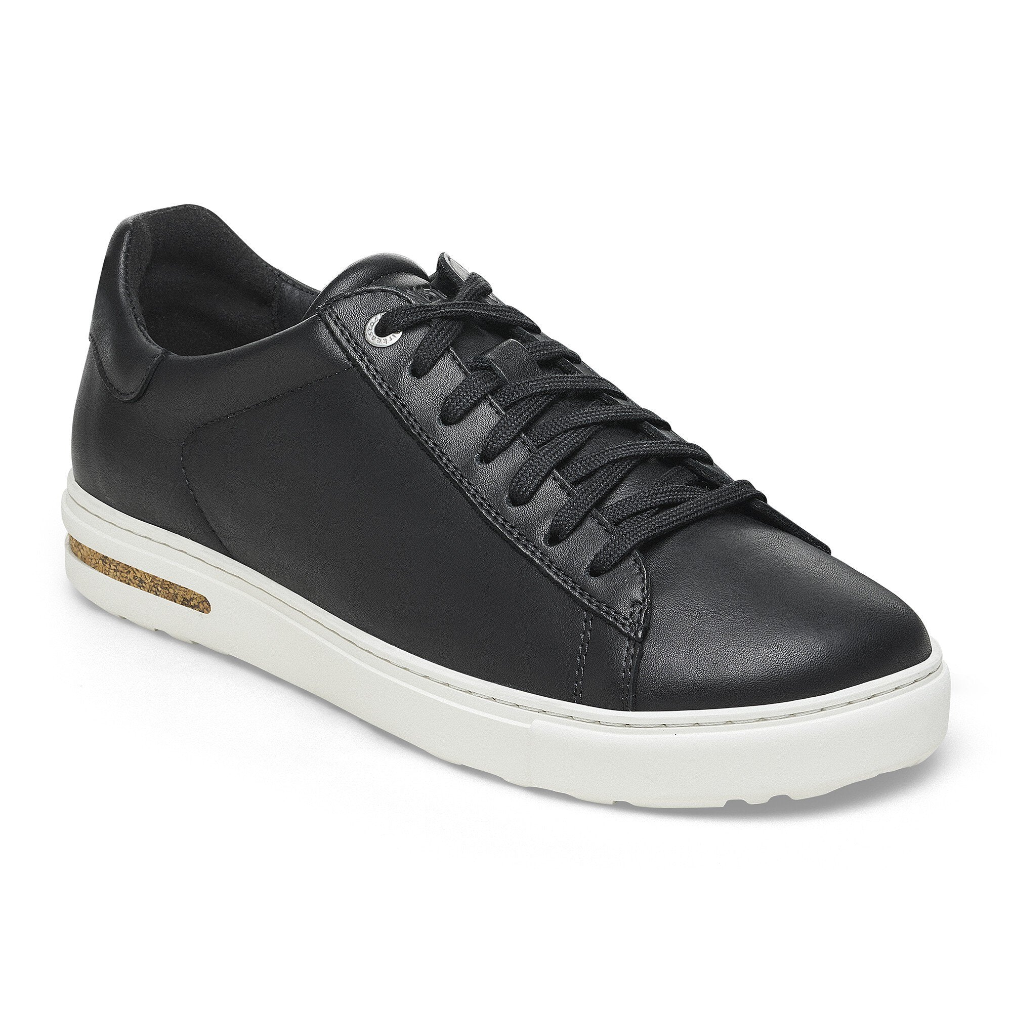 Bend Low Leather Black Sneakers