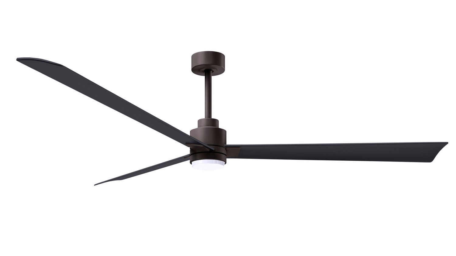 Textured Bronze 72" Ceiling Fan from the Alessandra - LK Collection