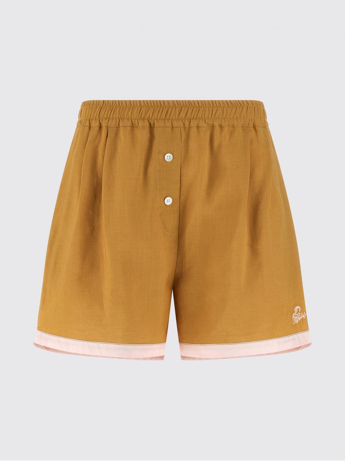 Shorts Woman color Yellow
