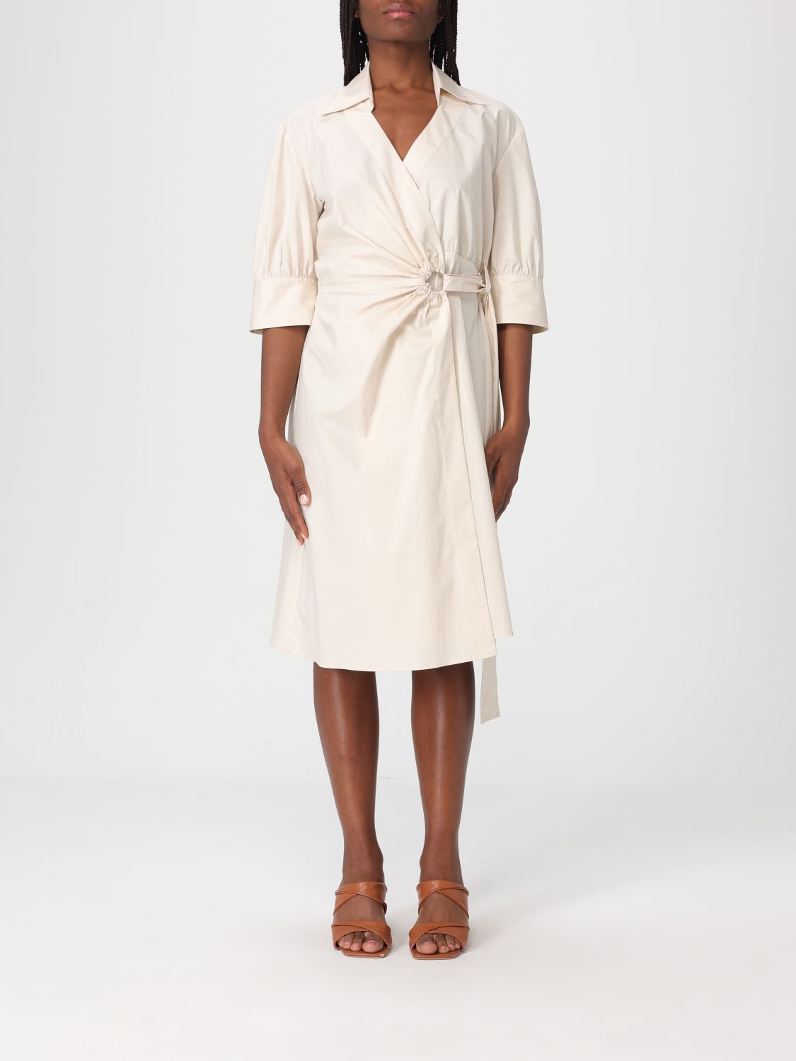 Dress Woman color Beige