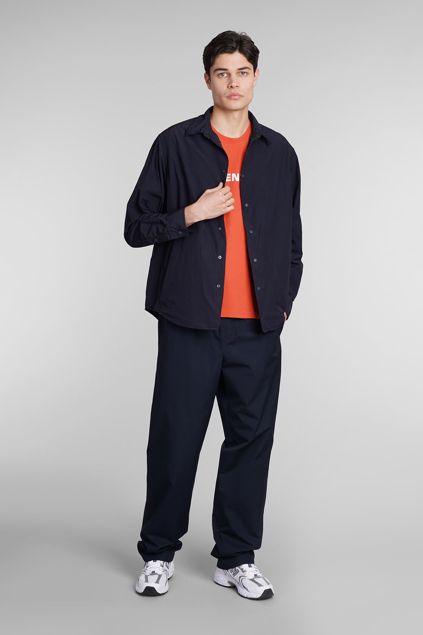 Pantalone Ventura Pants In Blue Cotton