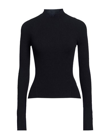 Woman Turtleneck Black Size 10 Viscose, Polyester, Polyamide