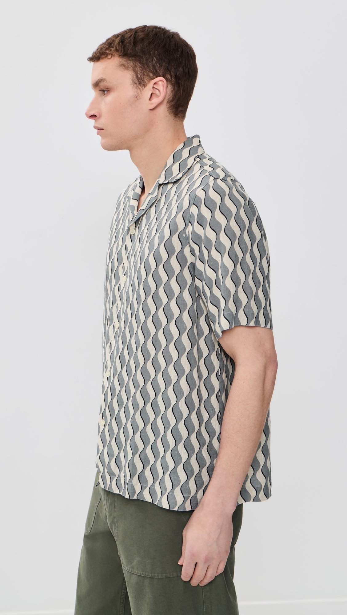 Roberto Linen Shirt Coastal Blue
