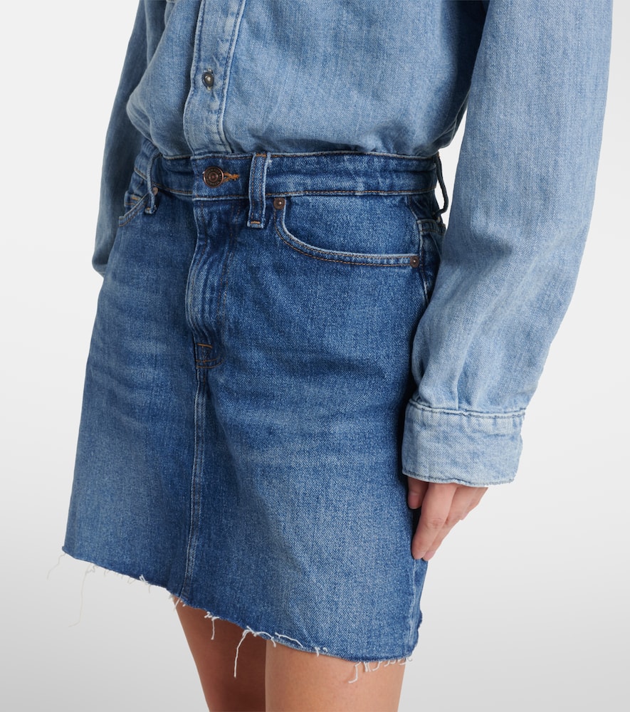 7 For All Mankind Denim minidress