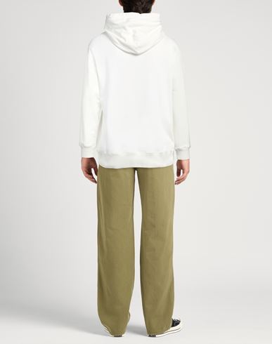 C. p. Company Man Sweatshirt White Size 3XL Cotton, Elastane