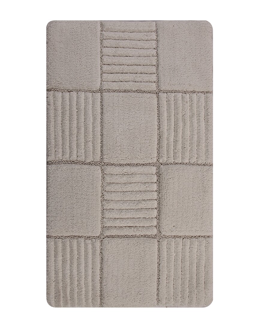 Knightsbridge Chakkar Board Bath Rug