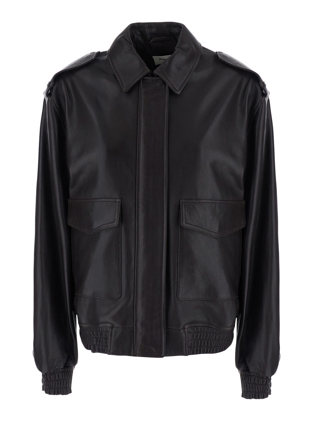 Astra Leather Jacket — Black