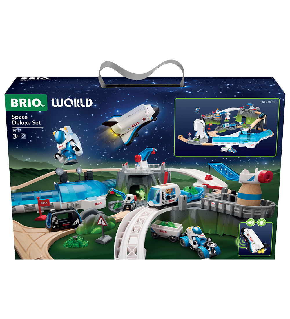 BRIO Railway - Space Deluxe Set - 36157 - BRIO - OneSize - Railway