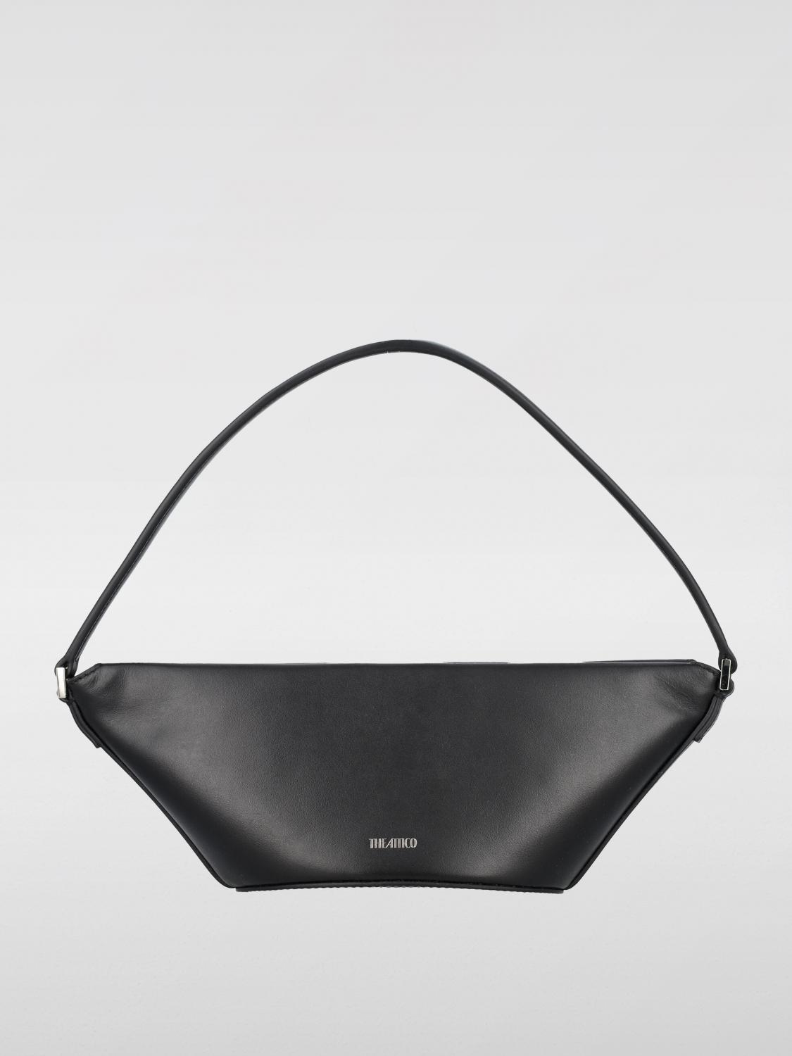 Piccola leather shoulder bag - Black