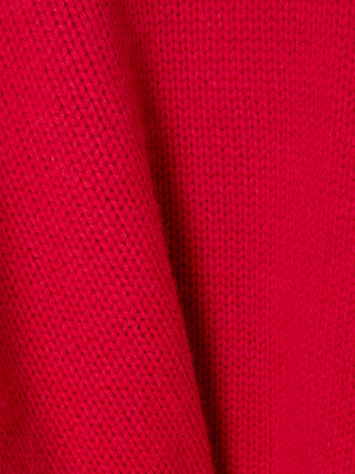 Archie Wool And Cashmere-blend Mock-neck Sweater - Red