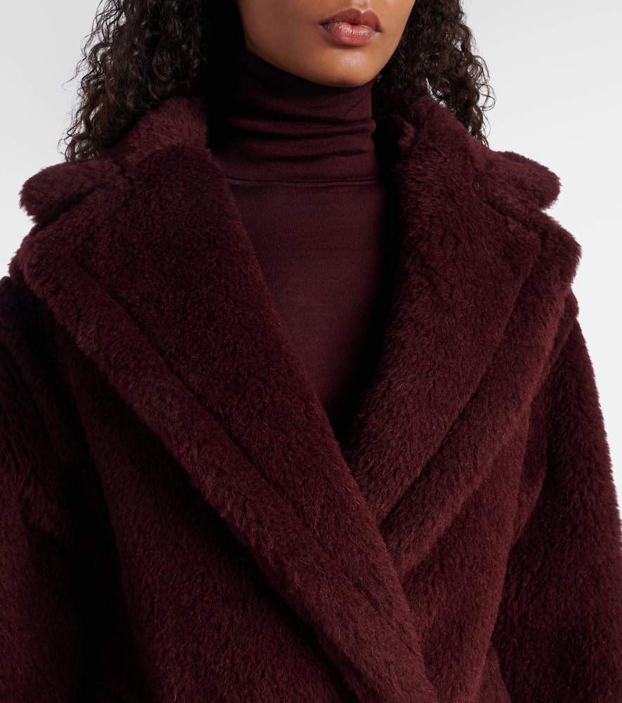 Olga apaca, wool and silk peacoat