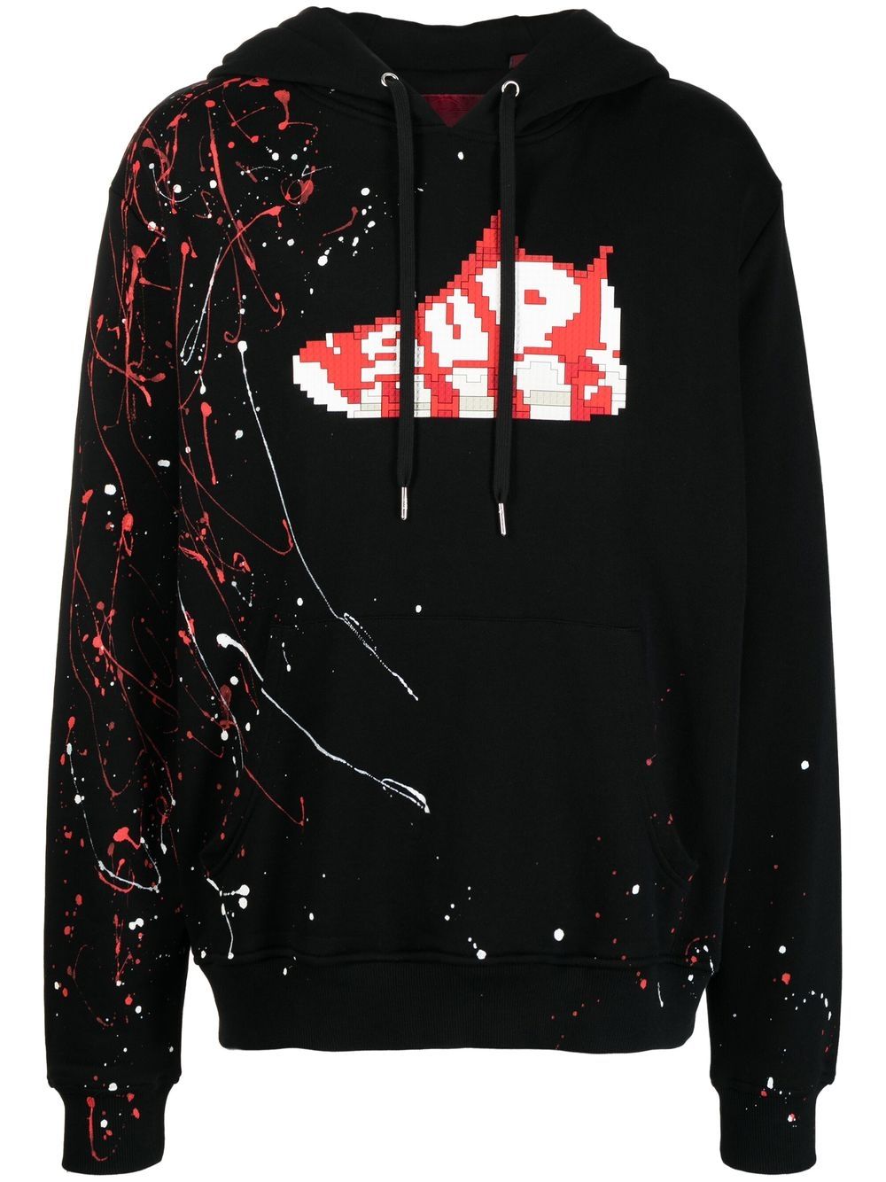 Hype Air long-sleeve hoodie - Black