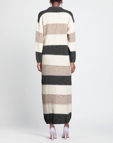 Woman Maxi dress Ivory Size ONESIZE Merino Wool, Polyester, Polyamide