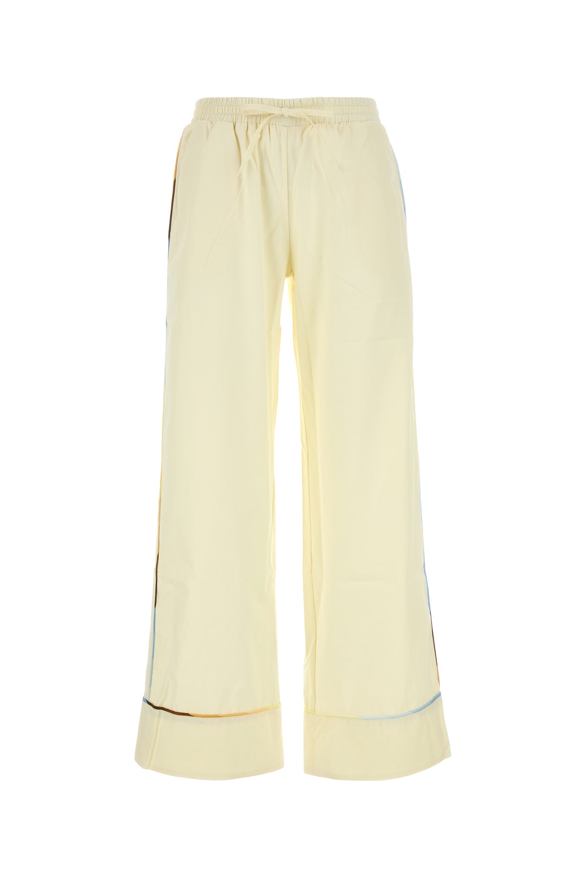 AMOTEA Pastel yellow poplin Nila pant