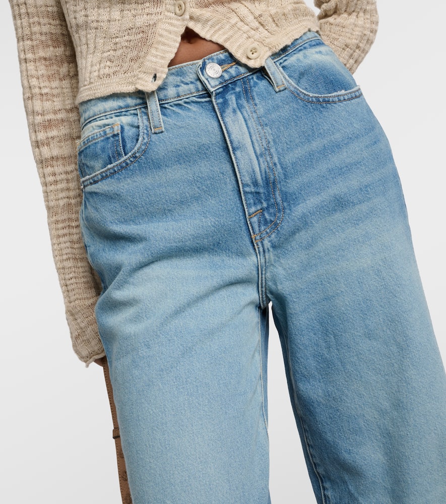 Le Jane high-rise wide-leg jeans