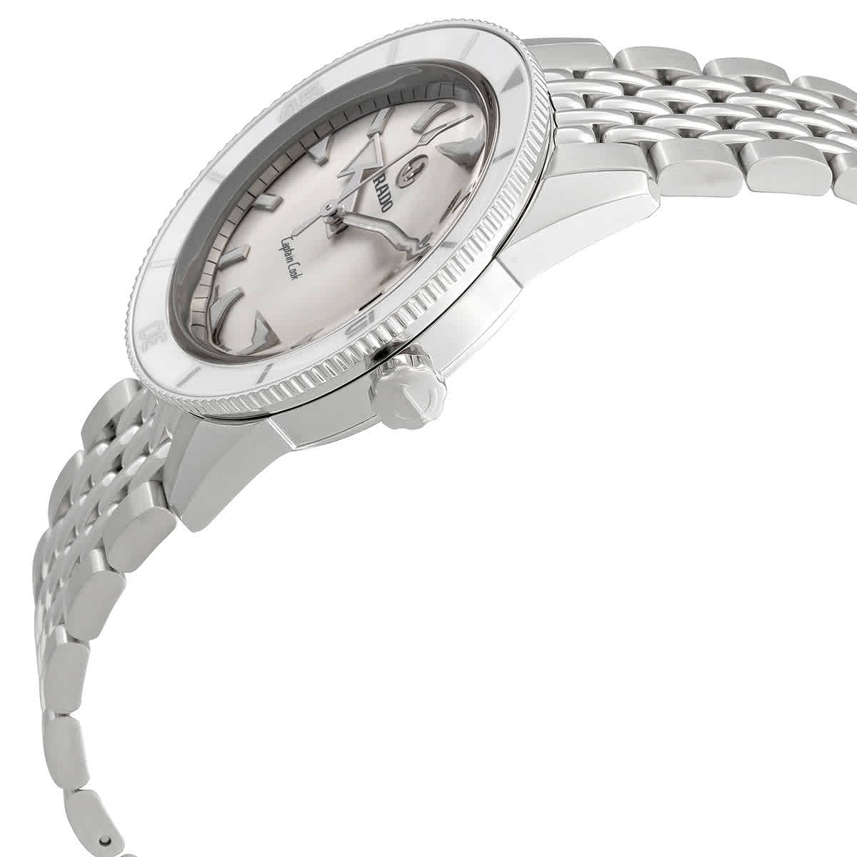 Captain Cook Automatic White Dial Ladies Watch R32500013