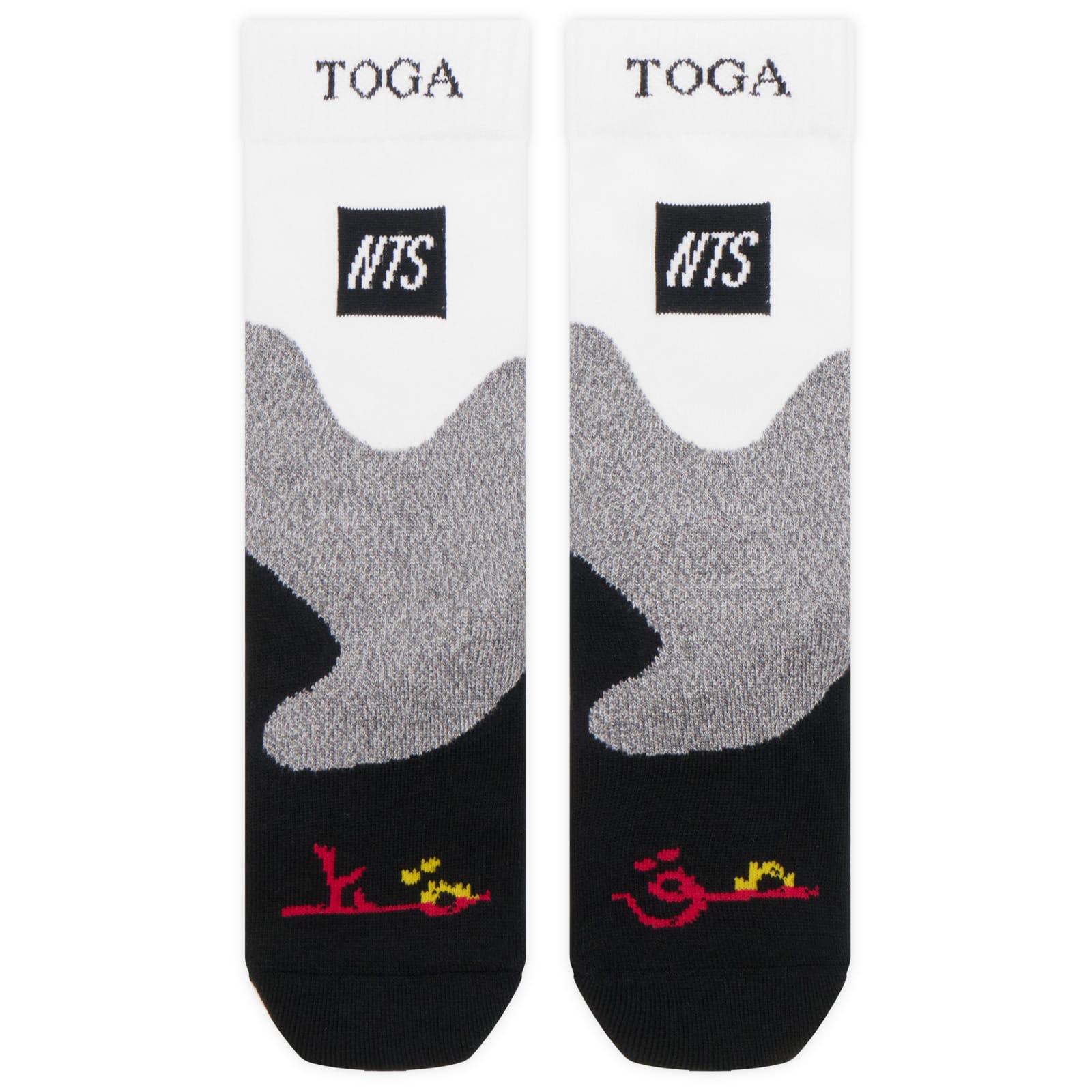 TOGA x NTS Socks White