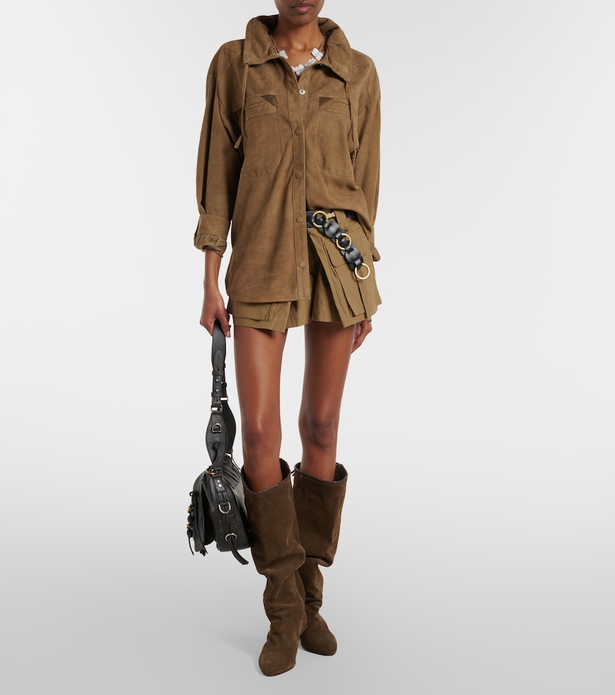 Maldia suede overshirt