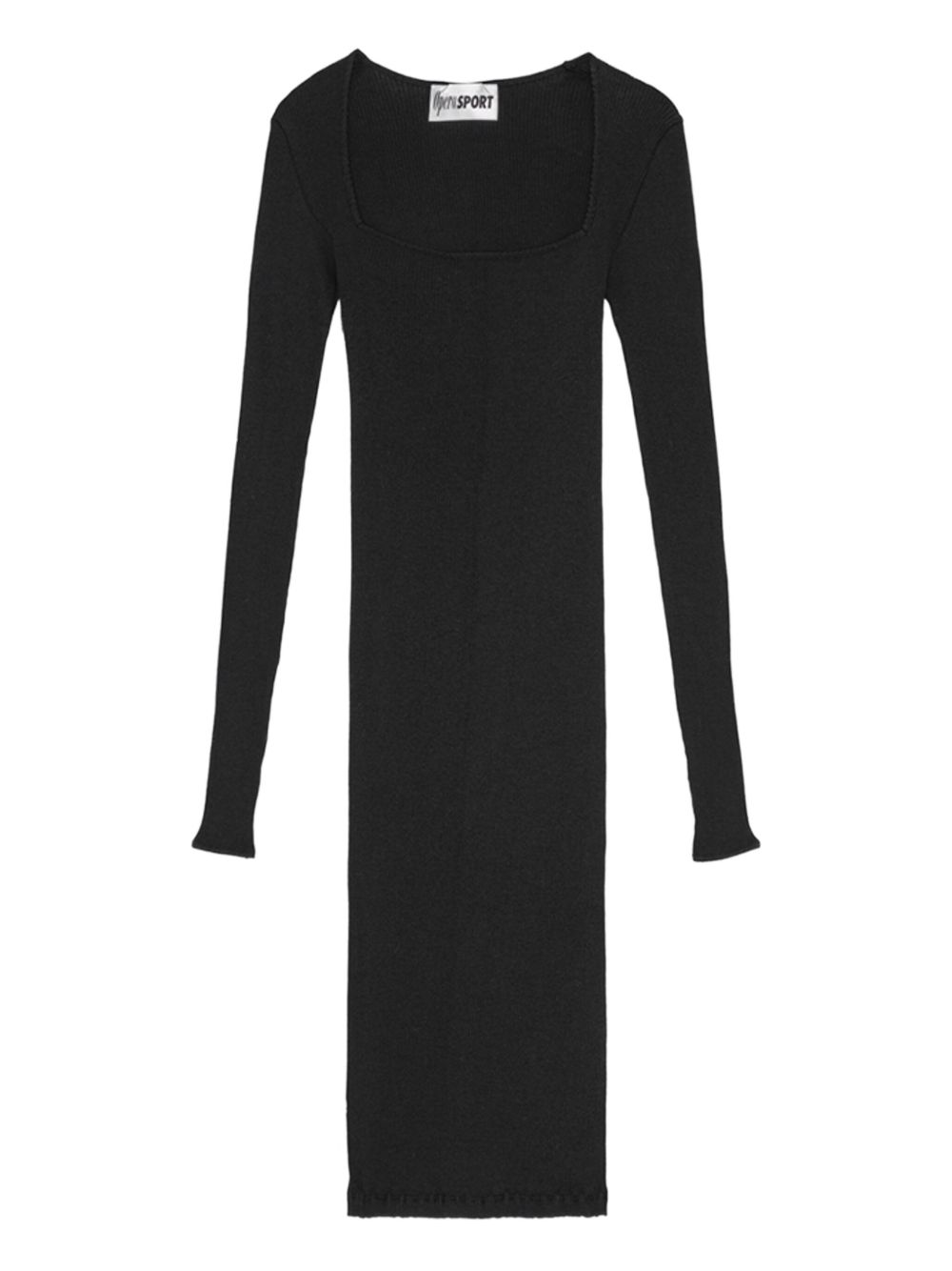 Rose seamless dress - Black