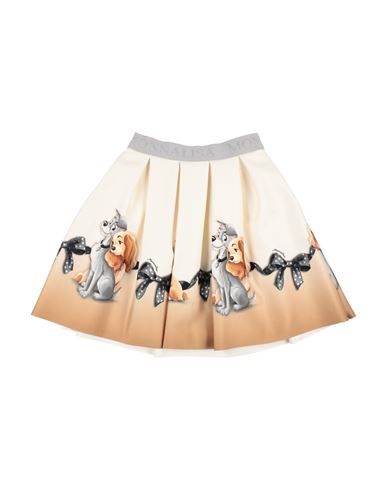 Kid Girl Kids' skirt Cream Size 12 Polyester, Elastane