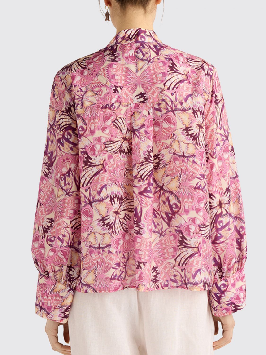 MOMONÌ Shirt Woman color Violet