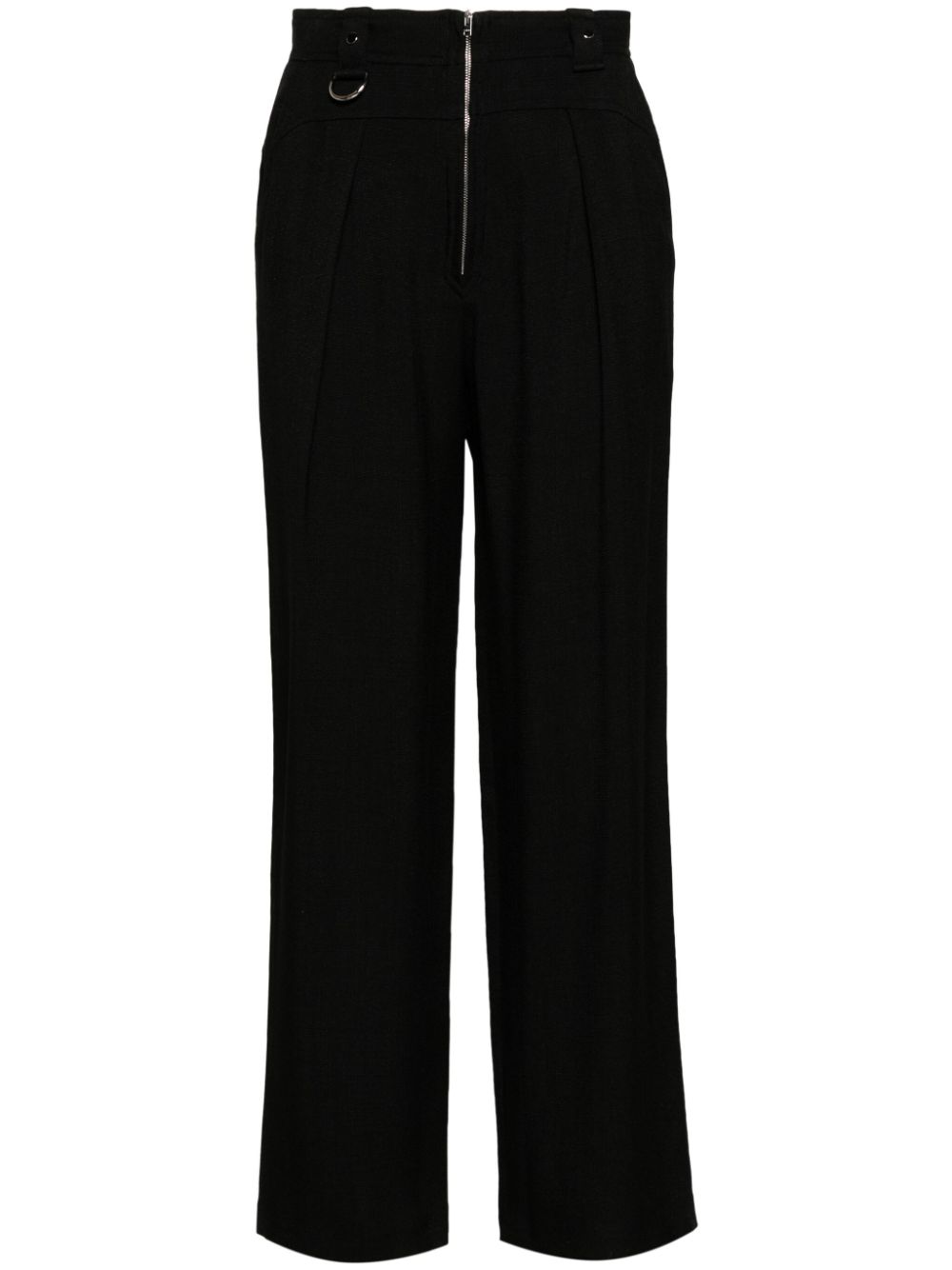 Maltine high-waisted trousers - Black