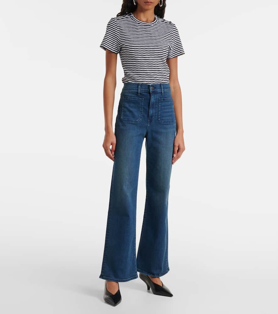 Crosbie high-rise flared jeans