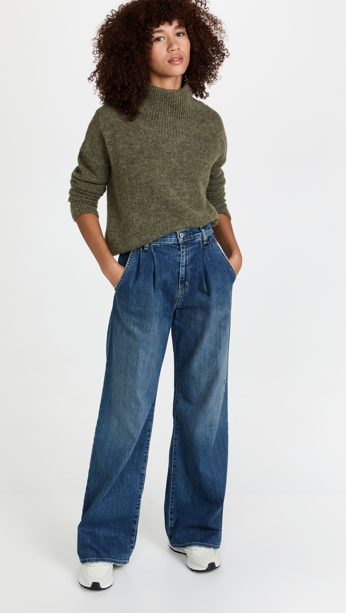 Flora Trouser Jeans Classic Wash