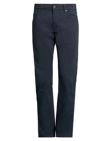 Man Pants Midnight blue Size 30 Cotton, Elastane