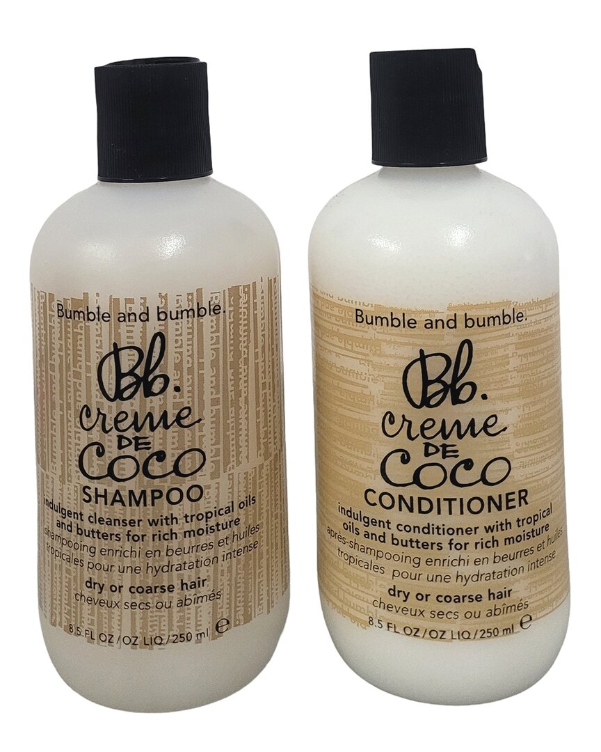 Unisex Creme De Coco Shampoo & Conditioner Set