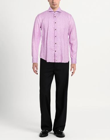 Man Shirt Pink Size 15 ¾ Linen