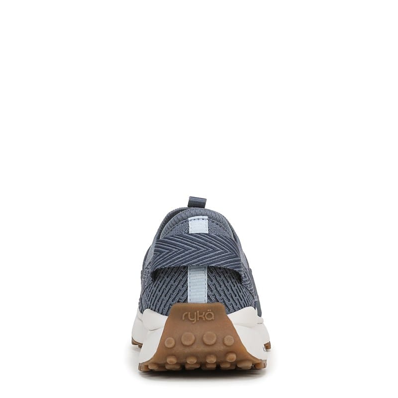 Women's Jumpstart Knit Slip On Sneakers (Flintstone Blue Knit Fabric)