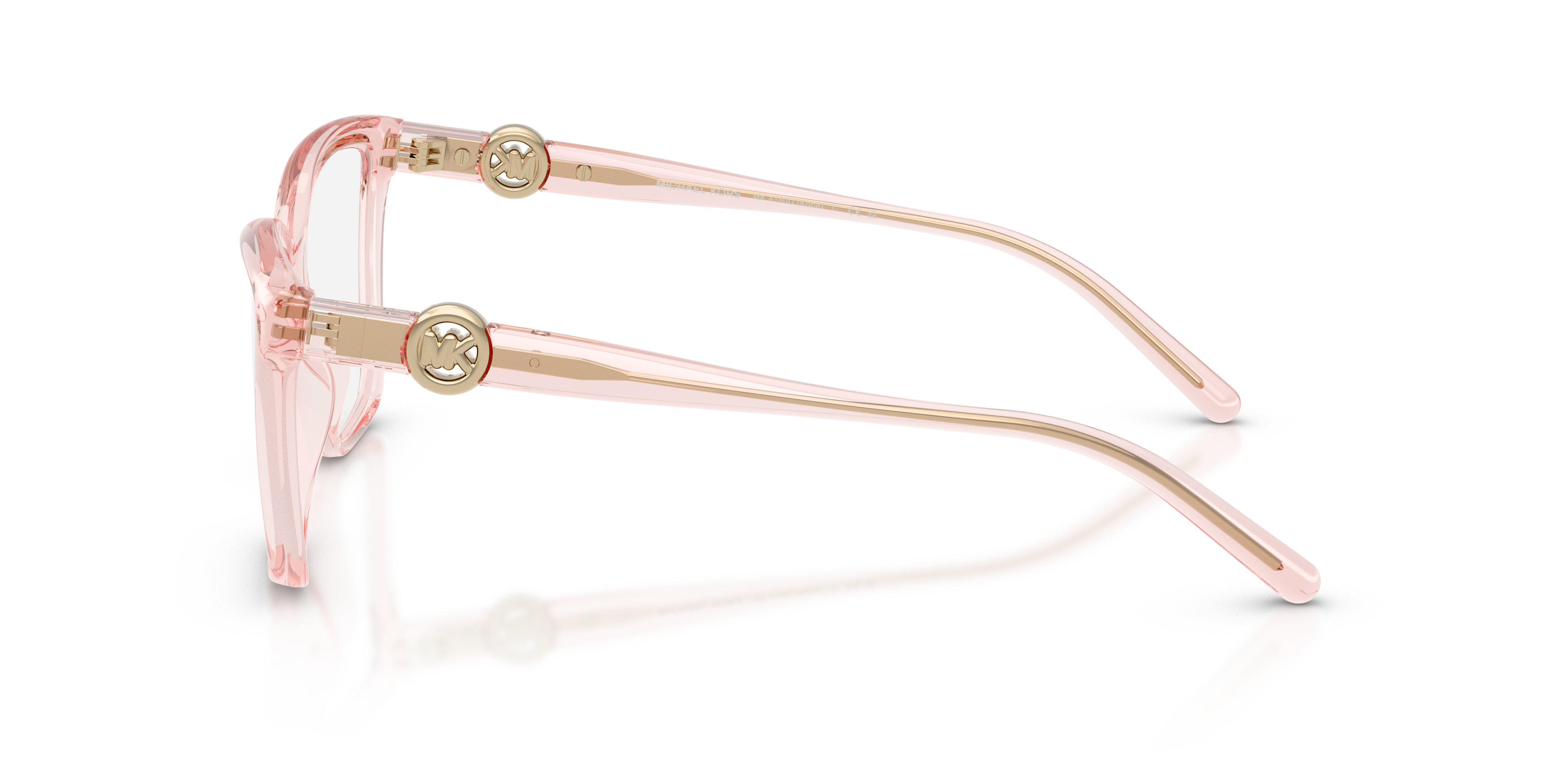 Michael Kors Mujer Michael Kors MK4180U KOBE 3901 Monturas ópticas Inyectado Rosa Transparente Cuadrada Norma
