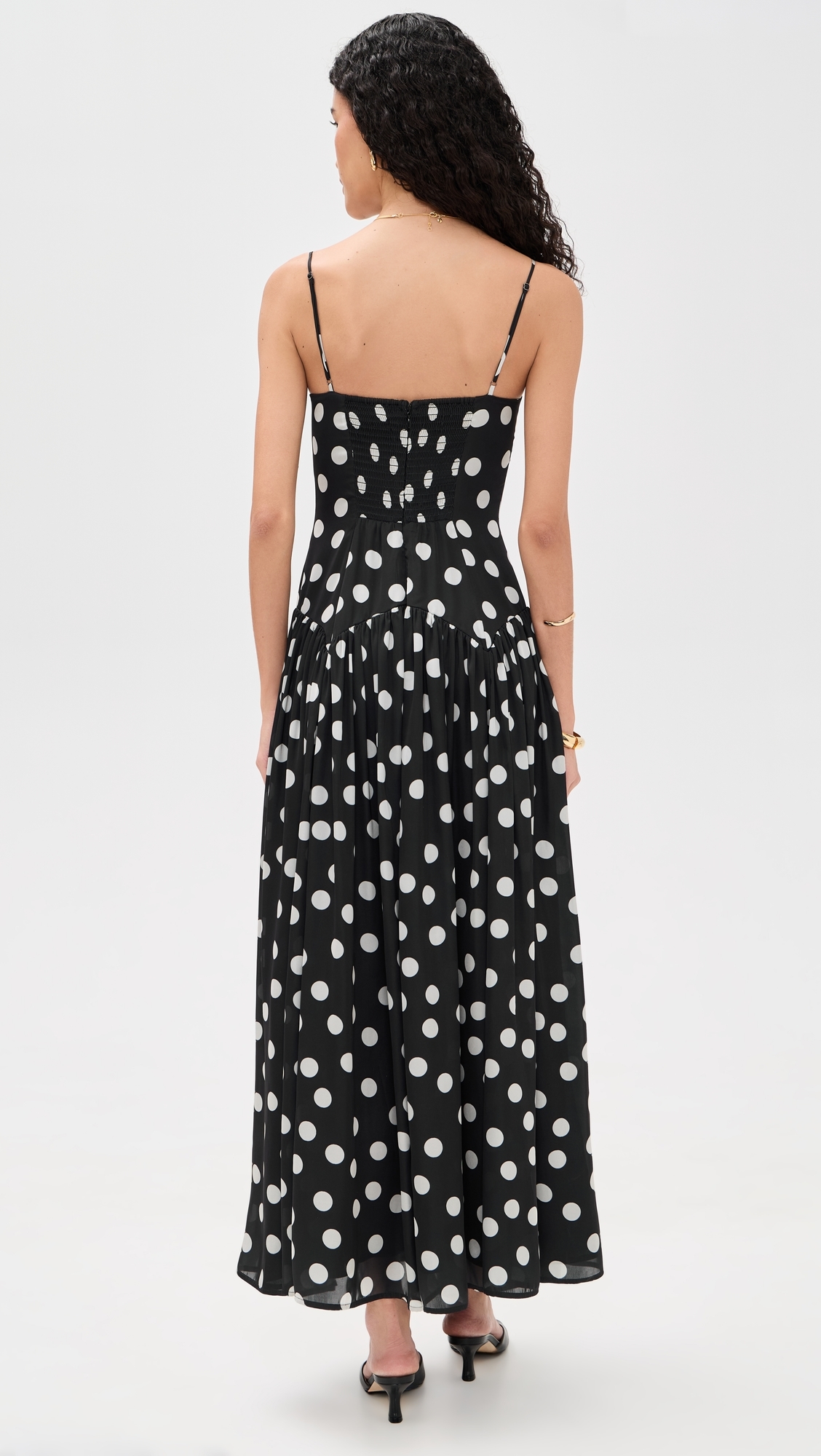 O. p.t Auden Dress Black Polka Dot