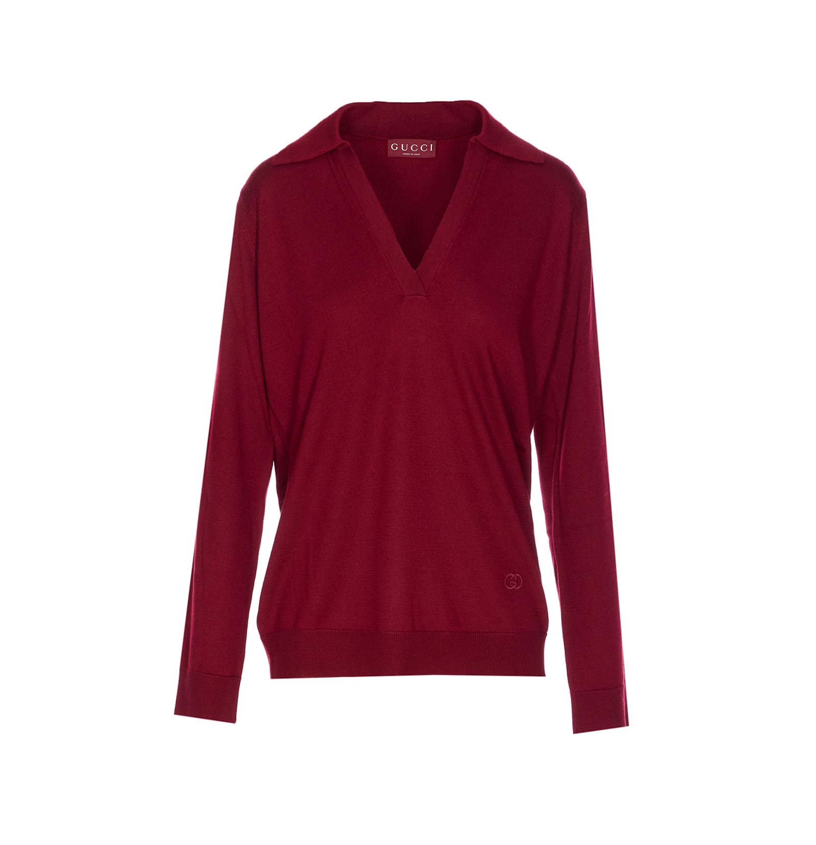V-neck Polo Top