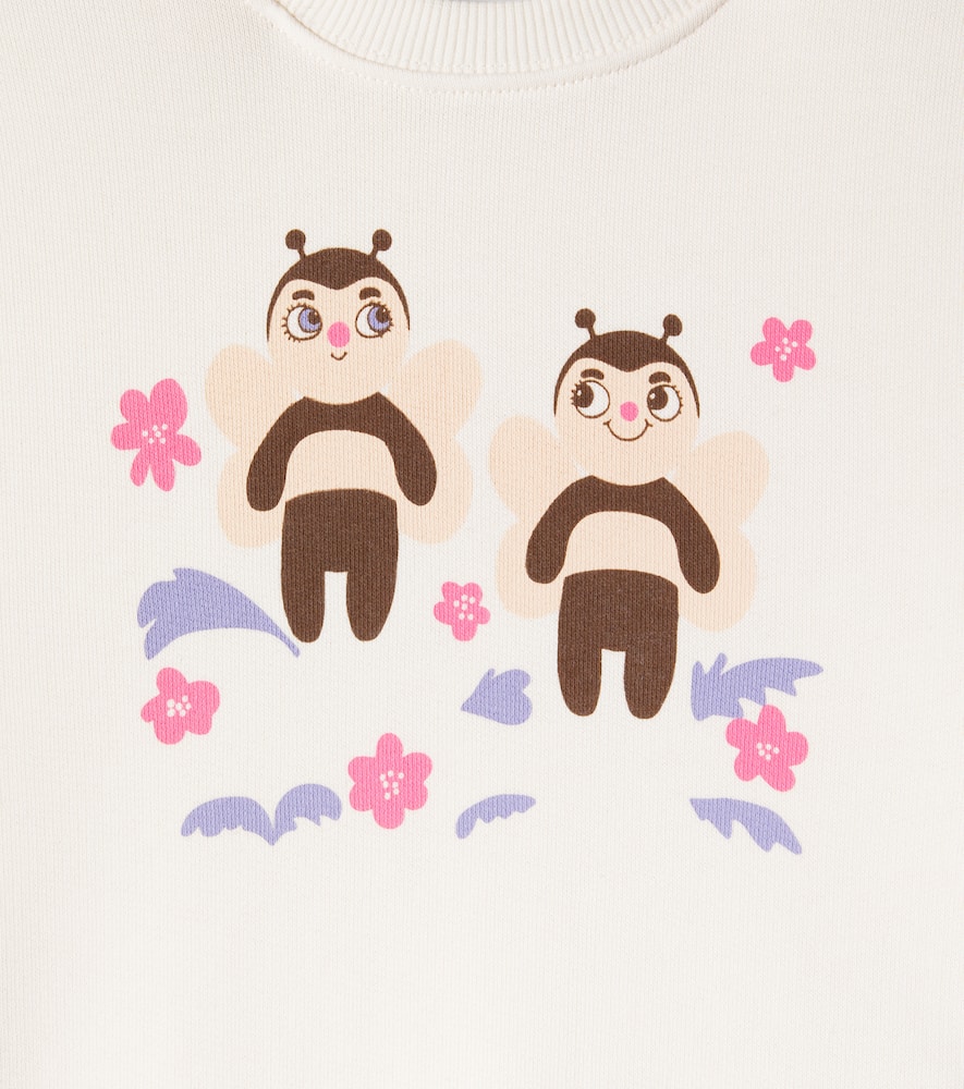 Mini Rodini Printed cotton jersey sweatshirt