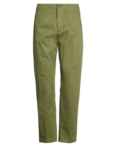 Man Pants Military green Size 33 Cotton