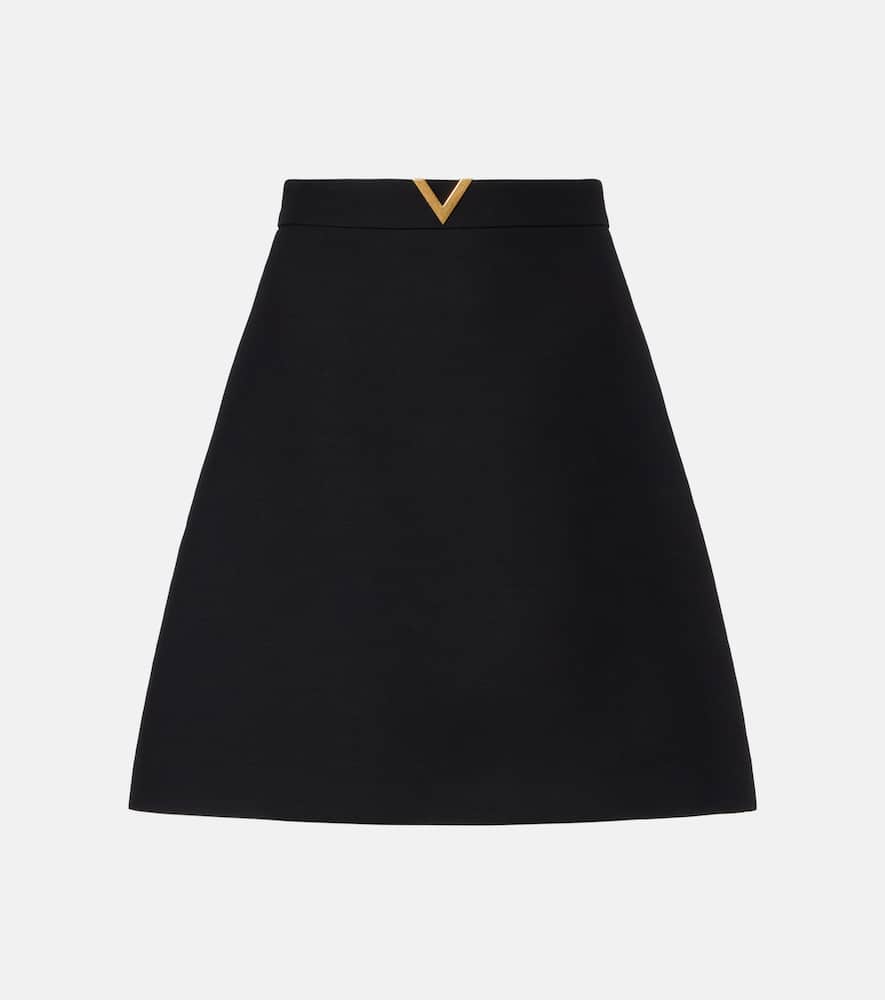 Crepe Couture VGold miniskirt