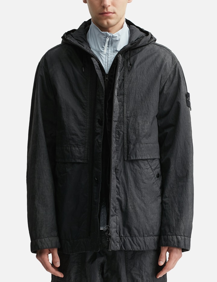 Dense Nylon-TC Hand Sprayed Reflective Jacket