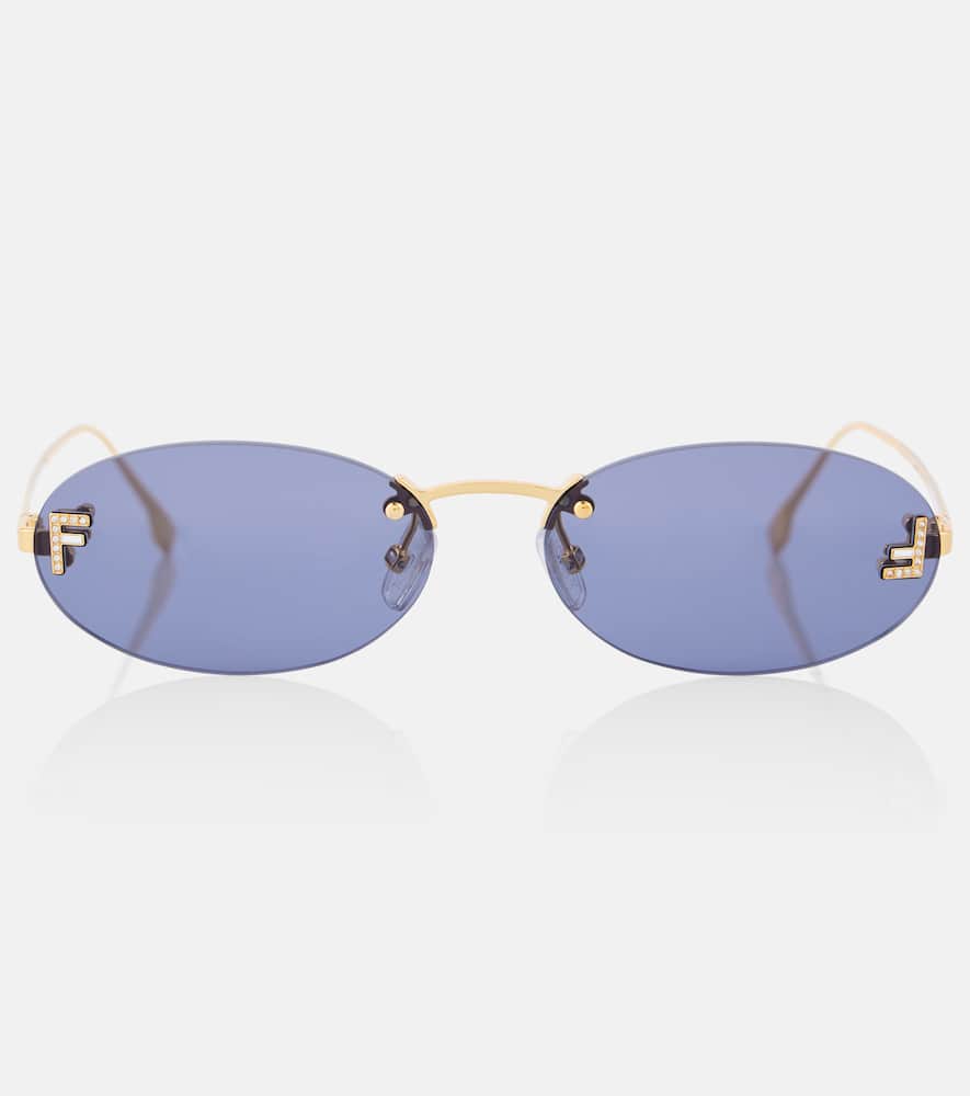 First Crystal embellished sunglasses