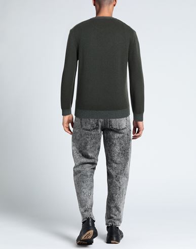 Man Sweater Dark green Size S Wool, Cashmere, Viscose, Polyamide