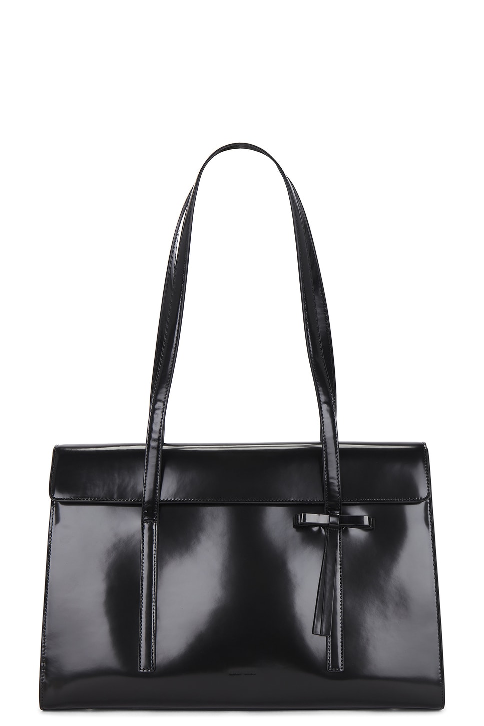 Sandy Liang Mum Bag in Black - Black.  a