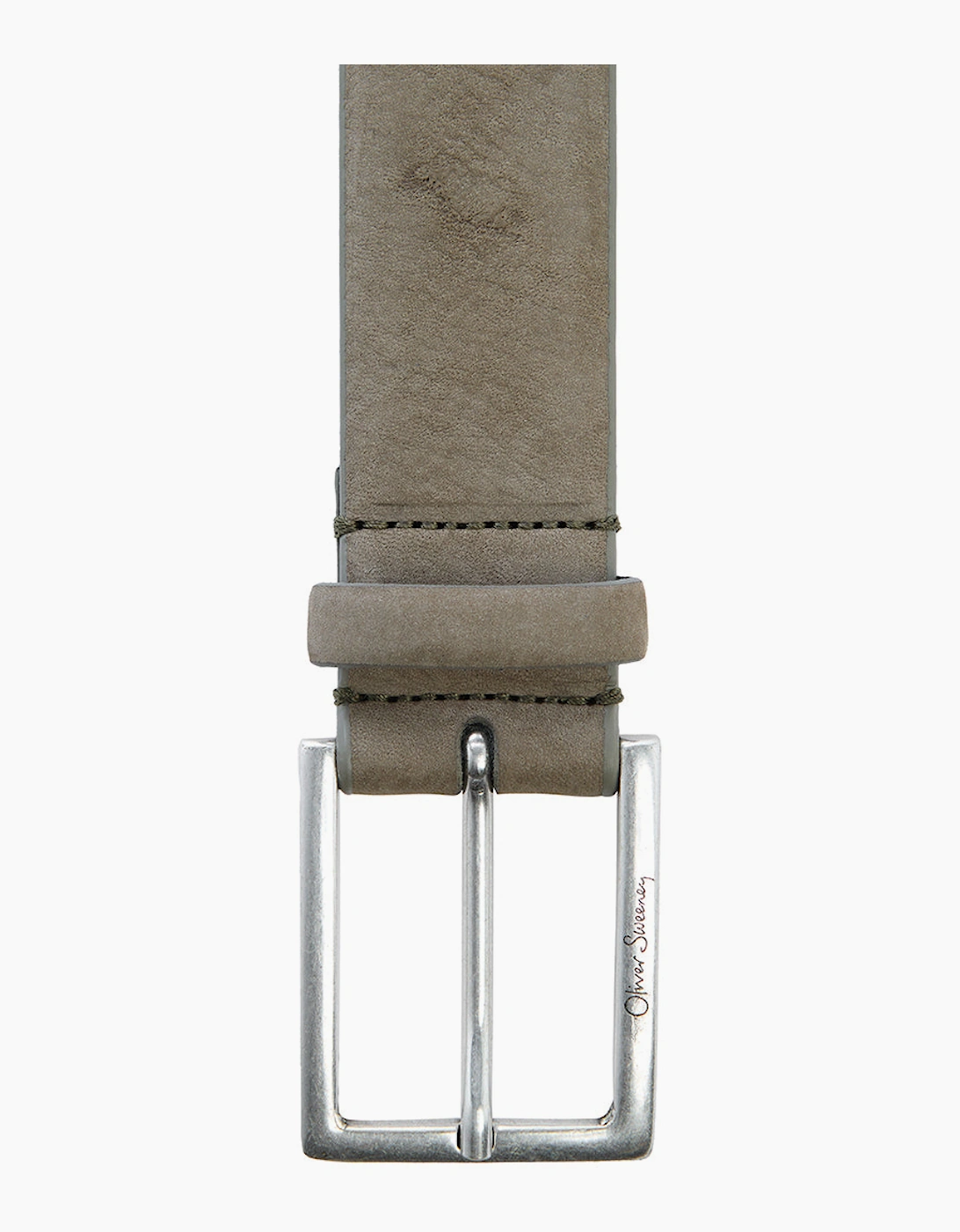 Men's Oliver Sweeney Nubuck Belt - Green