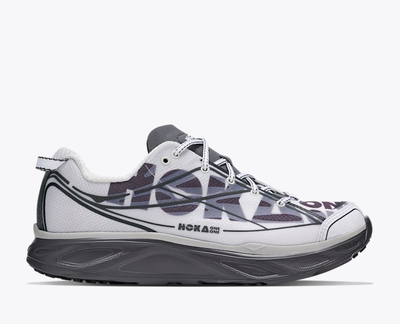 HOKA Huaka Pro Shoes in Cosmic Grey/Satellite Grey