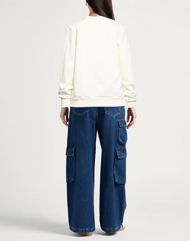 Woman Sweatshirt Off white Size 0 Cotton