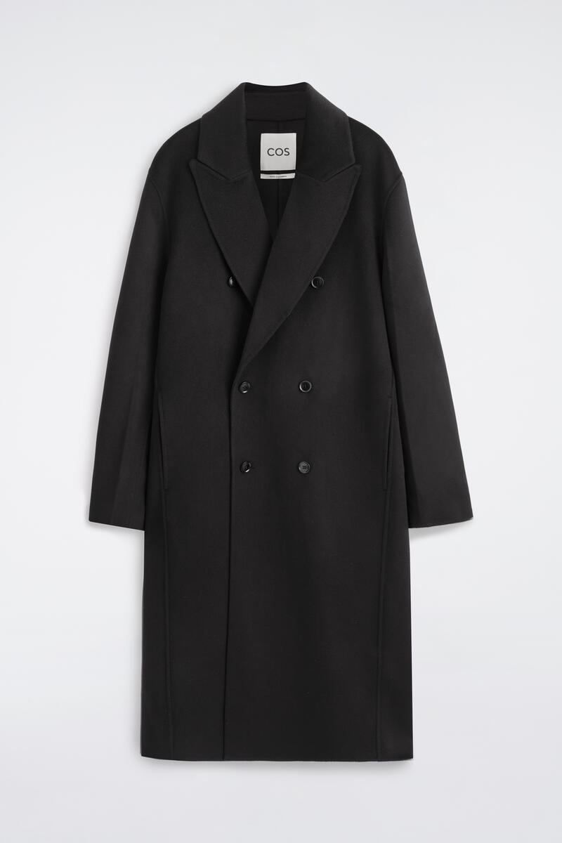 Tailored Double-Faced Cashmere Coat