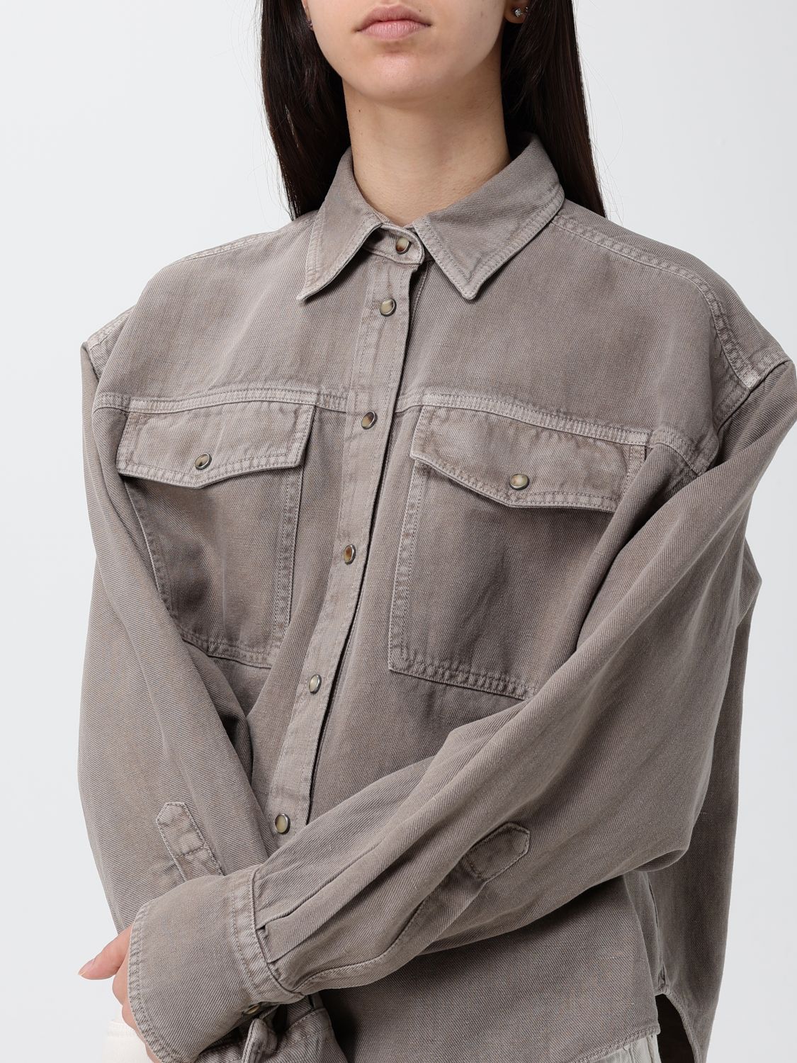 Shirt Woman color Beige