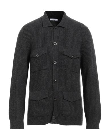 Man Cardigan Steel grey