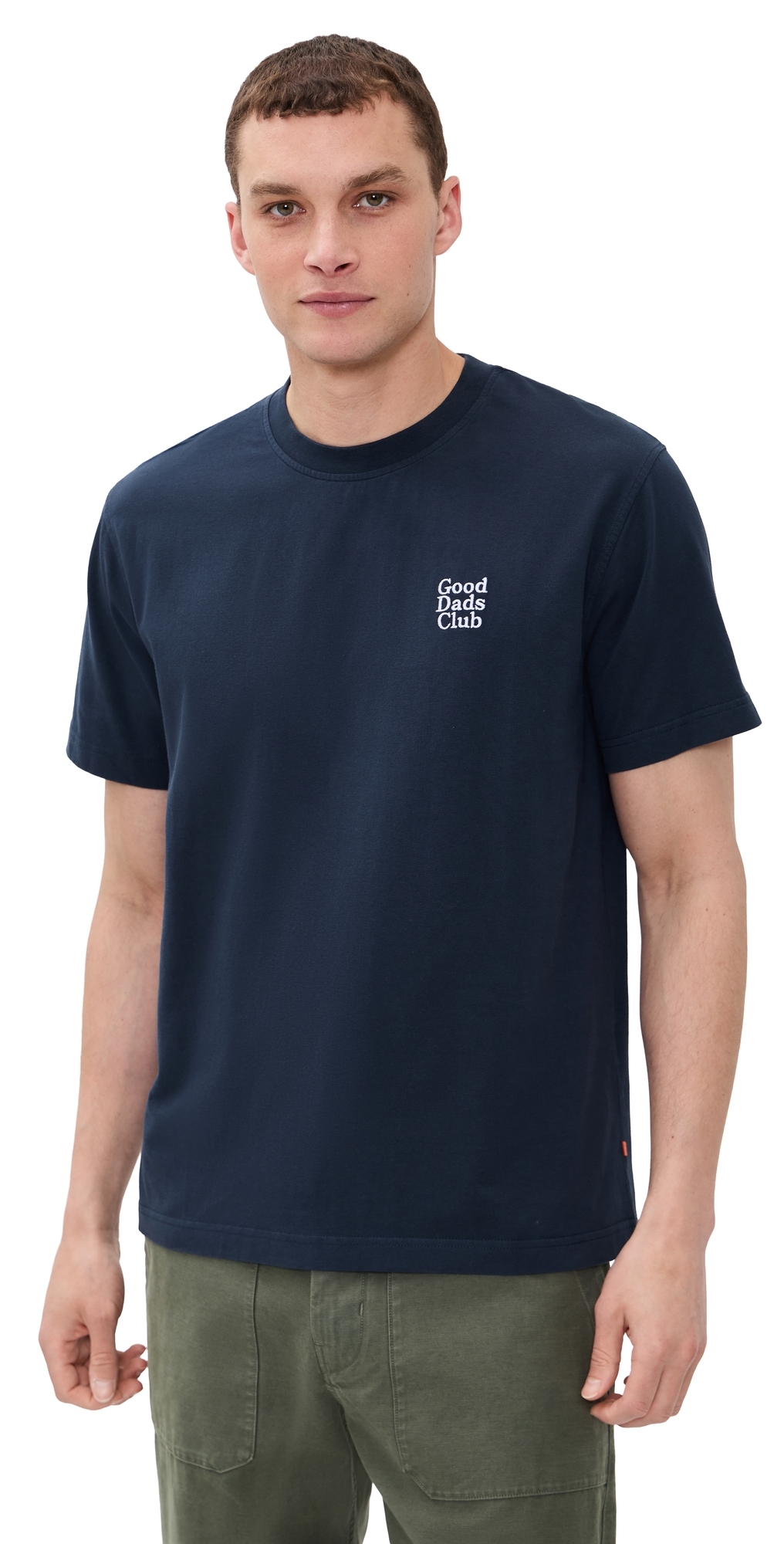 GDC Embroidered T-Shirt Navy Iris